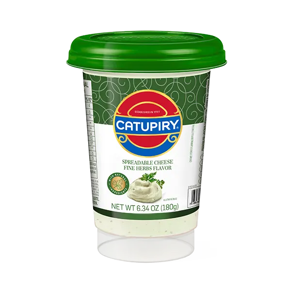 SPREADABLE CHEESE FINE HERBS FLAVOR 180G