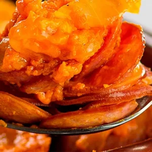 Au Gratin Sausages with Cheddar